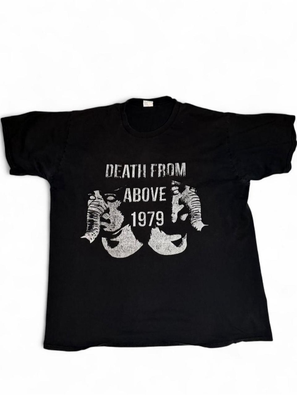 Y2K Vintage Band Tee Death From Above 1979 Tour T Shirt Punk Rock - Size XL